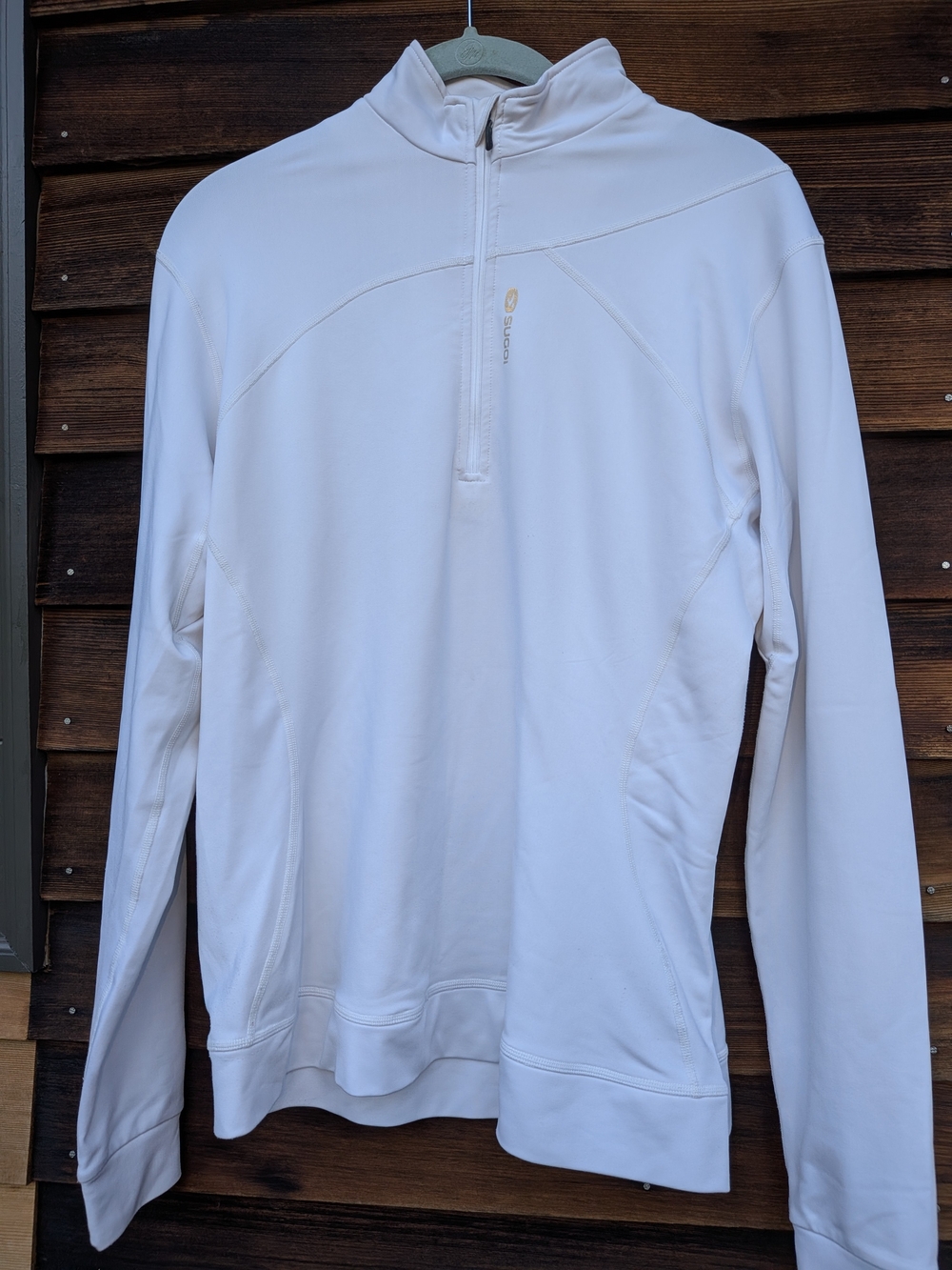 SUGOI Women's White 1/4 Zip Performance Technical Activewear